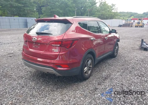 2017 Hyundai Santa Fe Sport 2.4L from USA, damaged, VIN 5XYZUDLB8HG411703